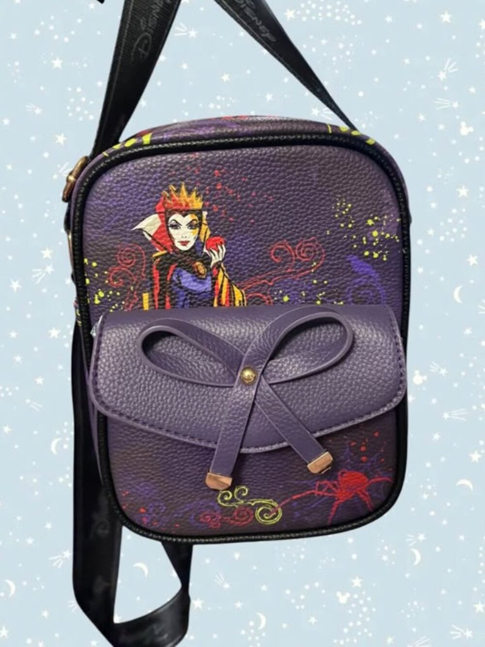 NWT Disney Wanda Pop Snow White Evil Queen Crossbody Bag